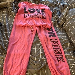 victoria secret pink set